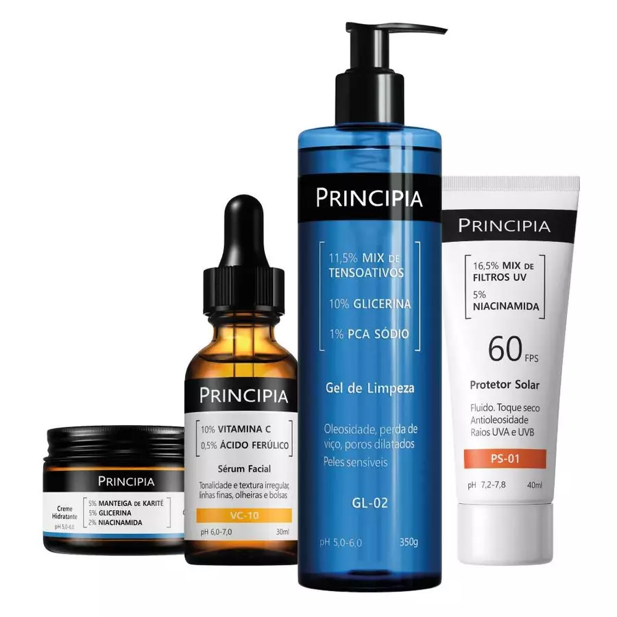 Principia Kit Essencial GL-02, VC-10, PS-01 FPS 60, CH-01